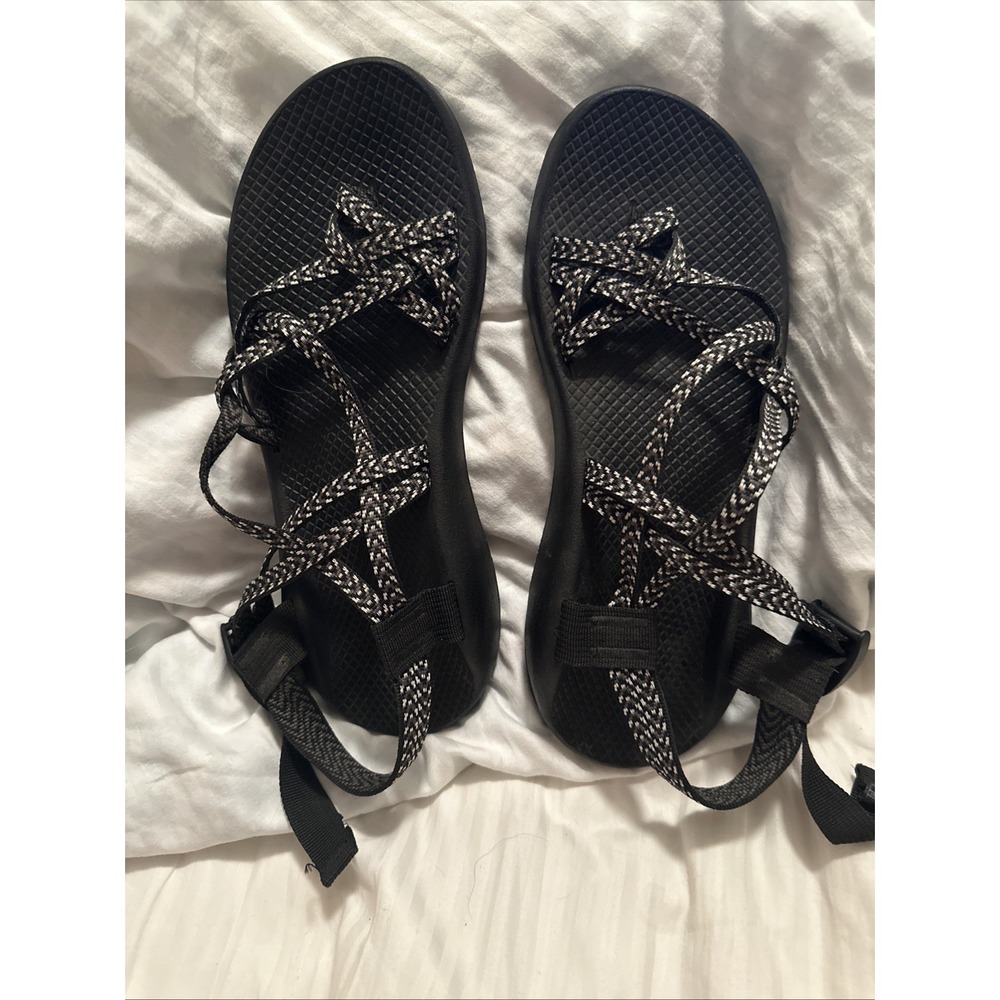 Chaco ZX/2 Classic Sandals Womens Size 11 Double Strap Chevron Chevron Strap - Picture 1 of 12